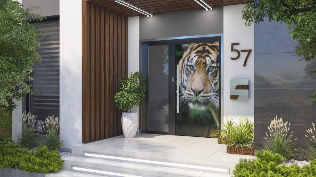 MB-86N SI Entry Door — product render