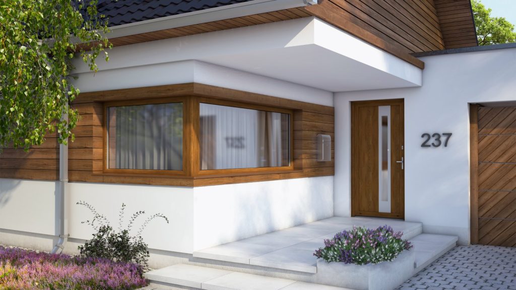 IGLO ENERGY door in a Winchester foil finish